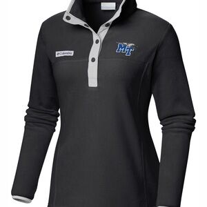 MT Logo w/ Lightning Benton Springs Columbia Women's 1/2 Snap Pullover